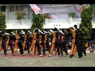 Variasi Formasi Paskibra SMA Negeri 6 Jakarta