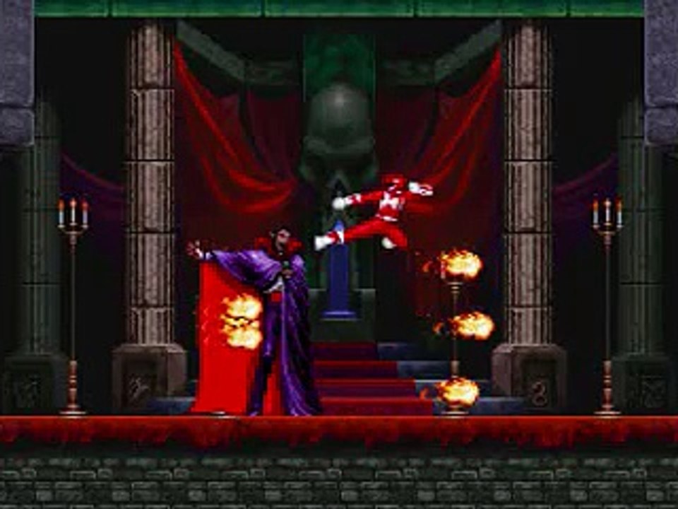 Castlevania SOTN  Dance of Illusions (SNES Mighty Morphin Power Rangers Remix)