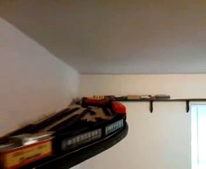 Ceiling Shelf Train HO Scale