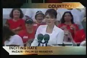 Mccain/Palin's associations with terrorists & hate groups - Rachel Maddow, Keith Olbermann comment