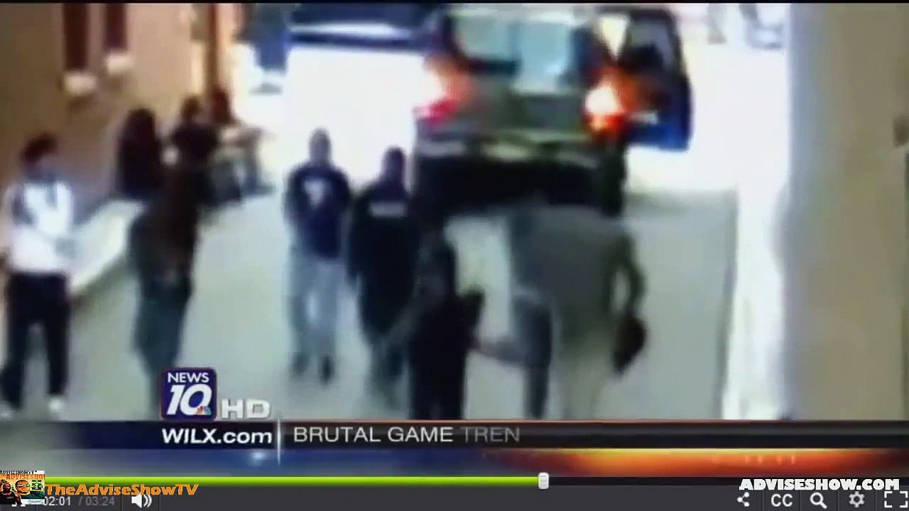 Scumbag Gets shot twice playing the knockout game in the USA :)