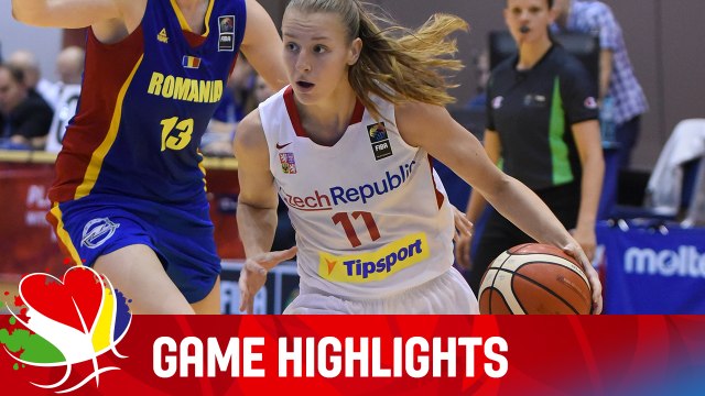 Czech Republic v Romania - Game Highlights - Group A - EuroBasket Women 2015