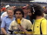 F1 German GP 1981 Winner Nelson Piquet Interview