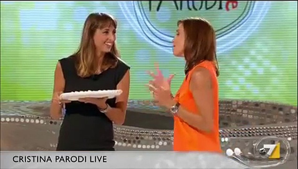 Cristina Parodi Live - L'incursione di Benedetta Parodi e Geppi Cucciari (10/09/2012)