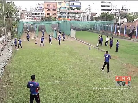 বাংলাদেশ-ভারত সিরিজ দ্বিতীয় দিনের মতো অনুশীলনে বাংলাদেশ দল