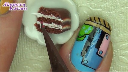 Miniature Black Forest Cake   Polymer Clay Tutorial