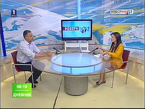 Cedomir Jovanovic u Jutarnjem dnevniku RTS - 3 maj 2012