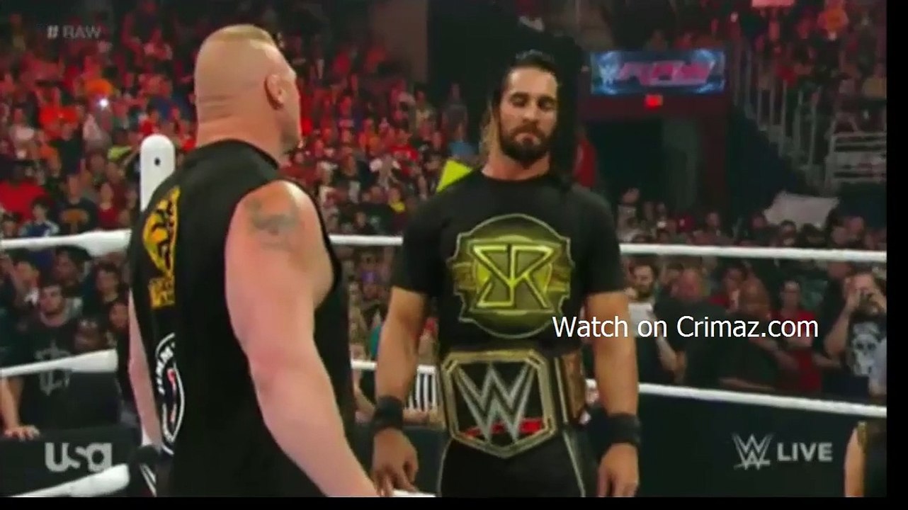 Watch WWE RAW 6/15/15 BROCK LESNAR IS BACK RAW June 15 2015