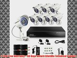 Funlux 8CH 960H Video DVR QR Code Quick View Security Camera System 8 Outdoor Weatherproof