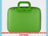Green SumacLife Cady Briefcase Bag for Toshiba 14 to 15.6-inch Laptops