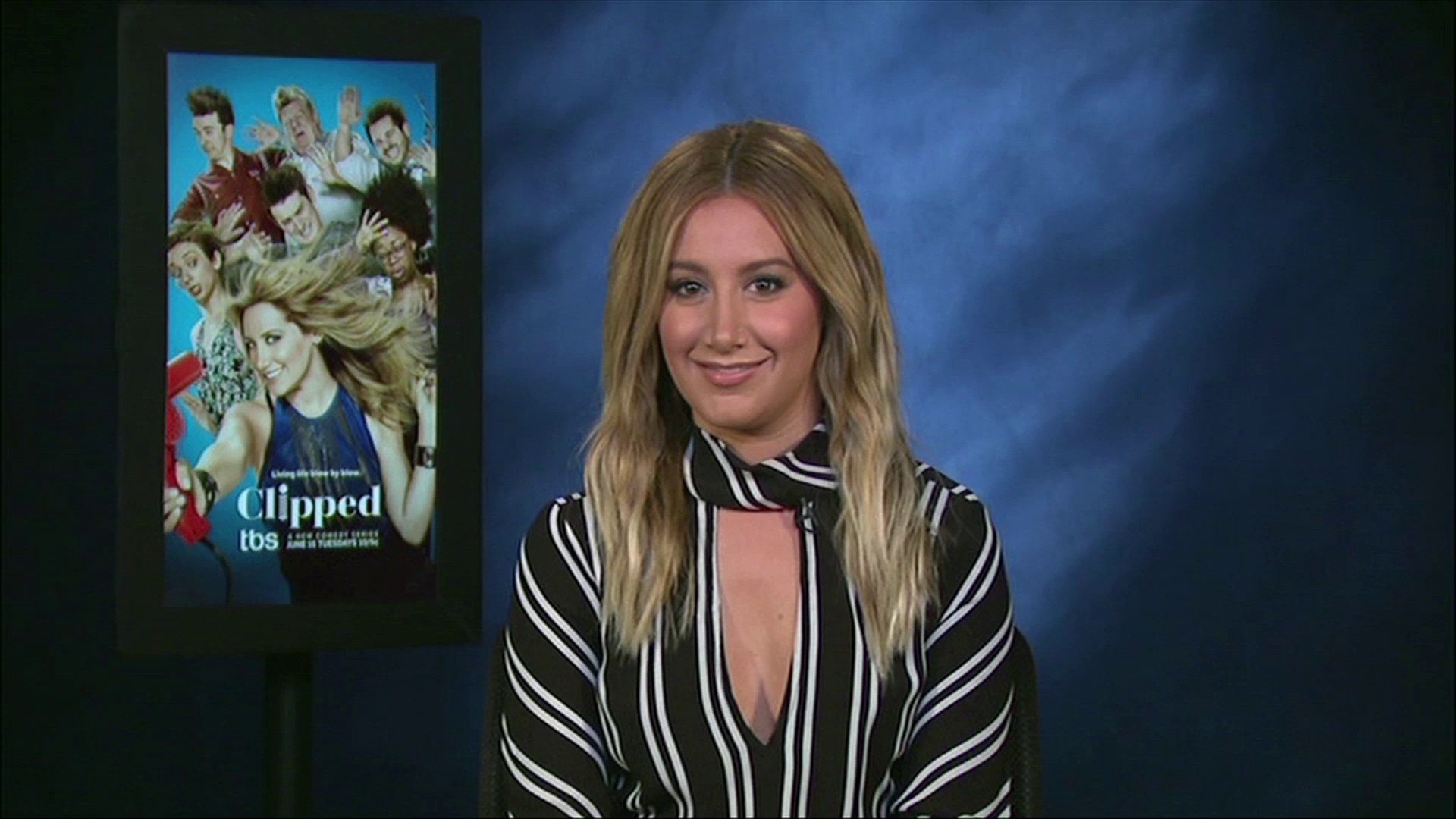 IR Interview: Ashley Tisdale For "Clipped" [TBS] - video Dailymotion