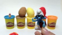 Play Doh Surprise Eggs Peppa Pig Minnie Mouse Dora The Explorer The Smurfs 2