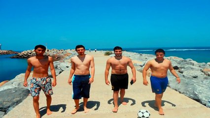 Plage Sable d'or Temara : Des moments agréables avec les amis