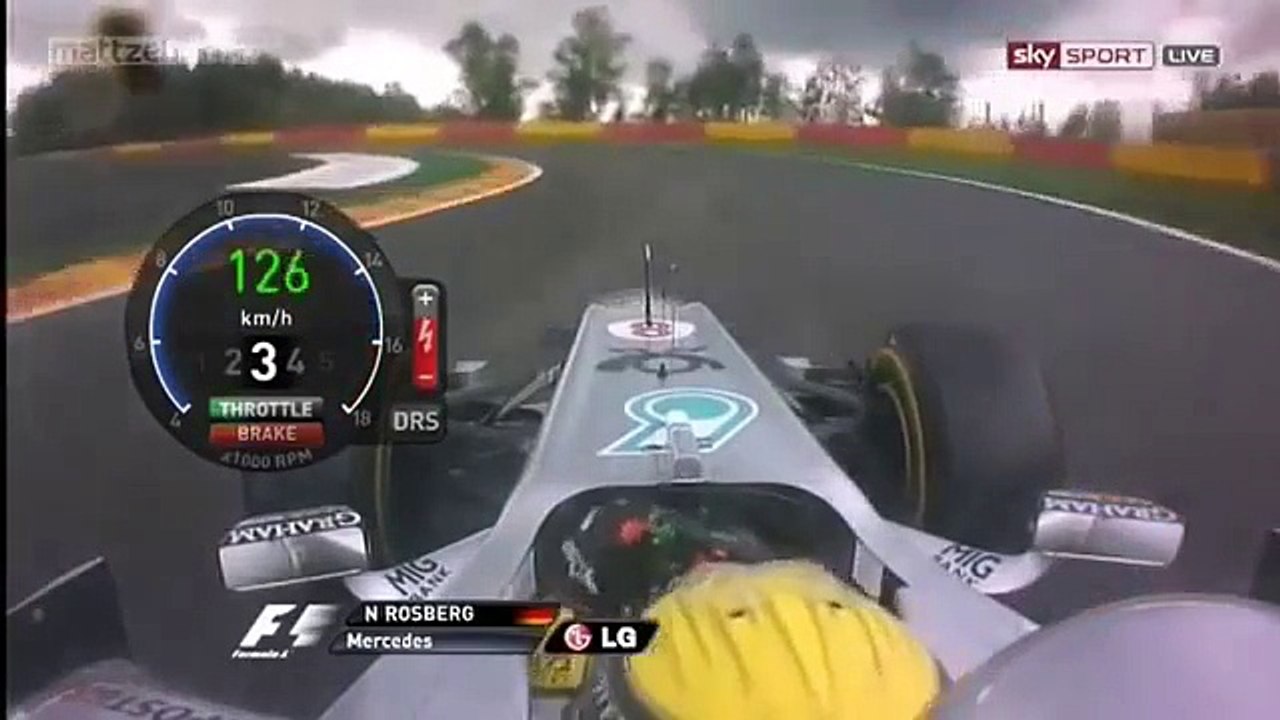 F1 Onboard 2011 - Spa-Francorchamps - N.Rosberg