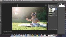 Adding SUNLIGHT to photos  - Photoshop Tutorial with out using action