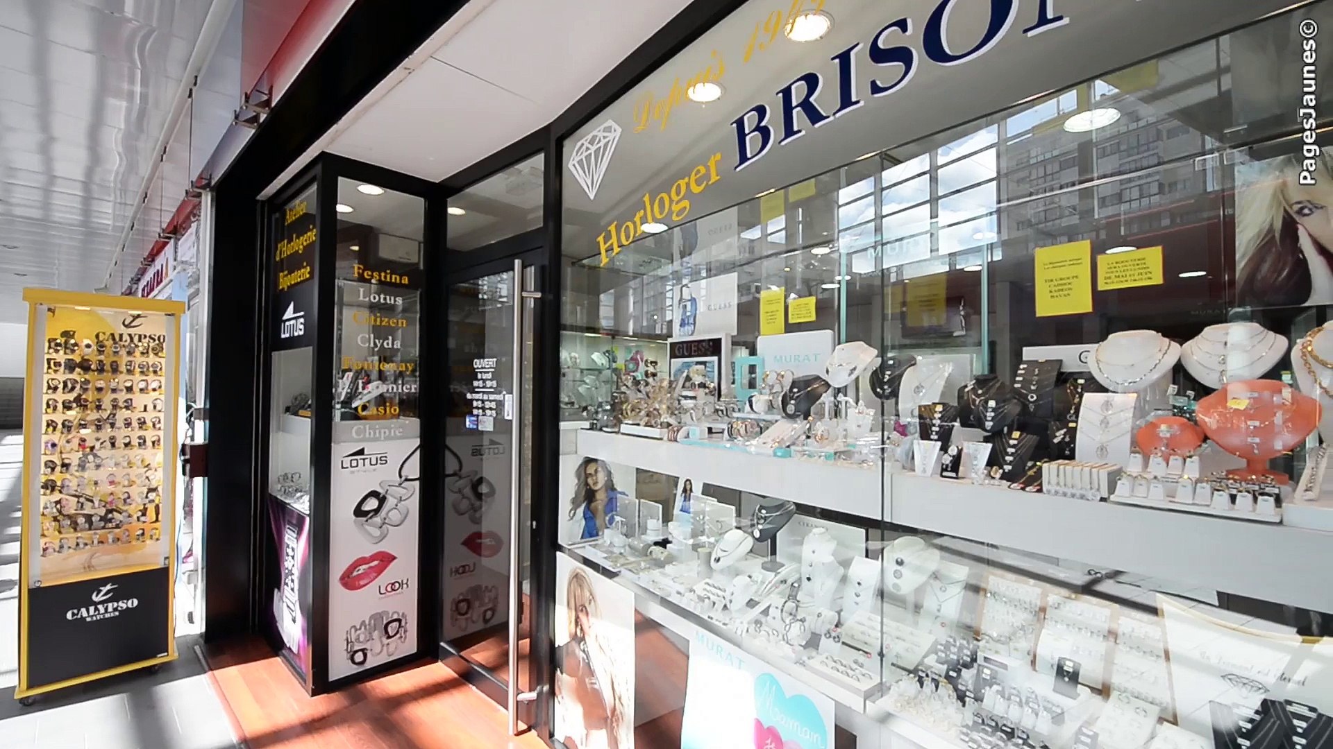 Bijouterie Brison, bijoutier-horloger depuis 1949 à La Roche-sur-Yon -  Vidéo Dailymotion