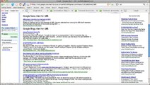 Using Google Alerts and Technorati to monitor information