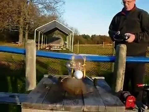 First time solo R/C RC airplane trainer flight.