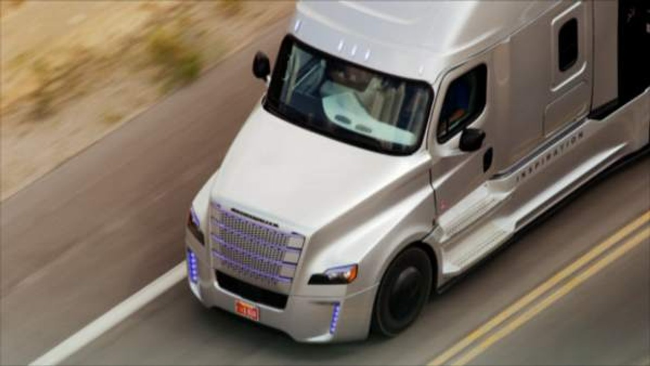 Mercedes Freightliner: autonomfahrender LKW
