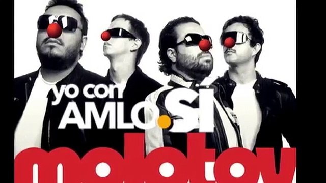 POWER AMLO Tito Fuentes de Molotov apoya a Andrés Manuel López Obrador