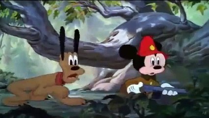 Pluto y Mickey Mouse - El pointer. Dibujos animados de Disney - espanol latino.