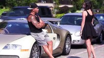 Gold Digger Prank - Picking Up Women with a Bugatti - Picking Up Girls - Funny Pranks - Pr