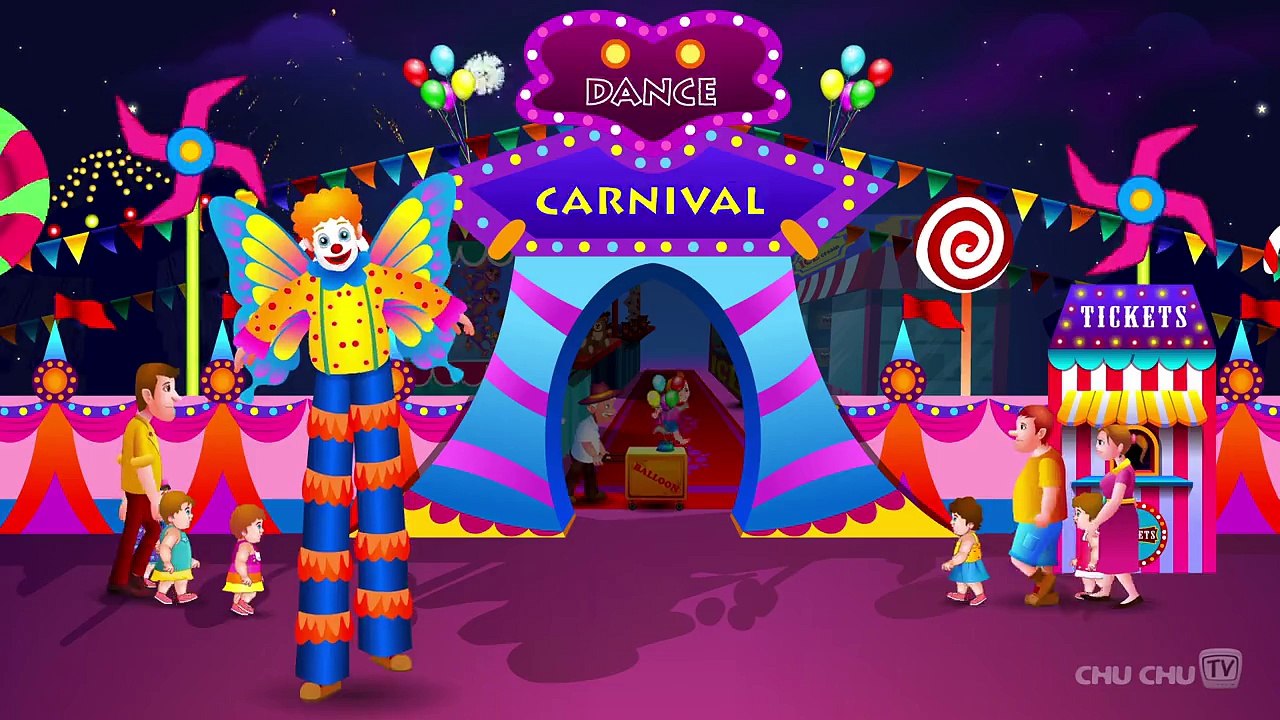 Head, Shoulders, Knees and Toes Kids Dance Song- 3D Animation - English Nursery Rhymes - Nursery Rhymes - Kids Rhymes - for children with Lyrics