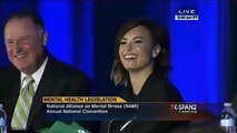 Demi Lovato at National Alliance of Mental Health #Act4MentalHealth