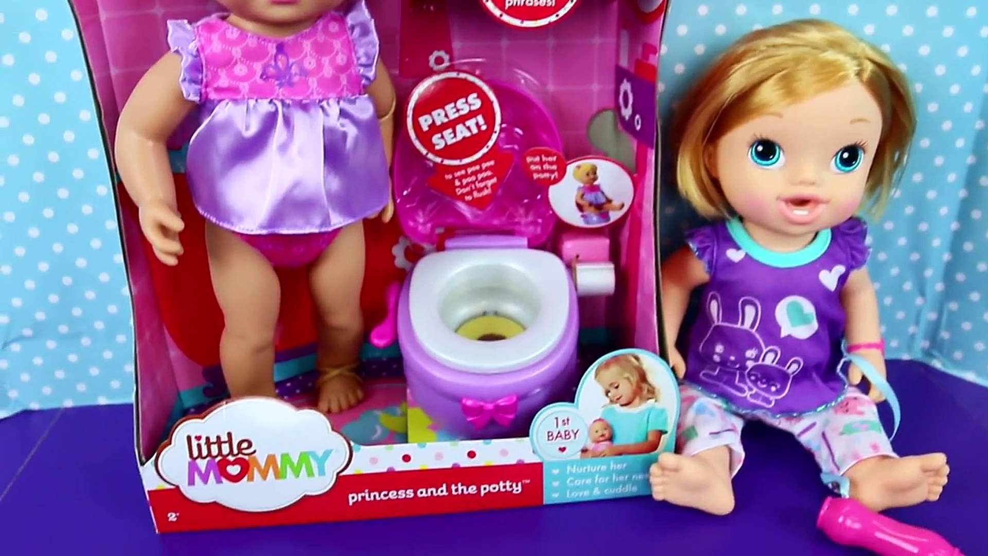 BABY ALIVE POTTY TRAINING Doll Poops Pees On Toilet With Brushy Brushy ...