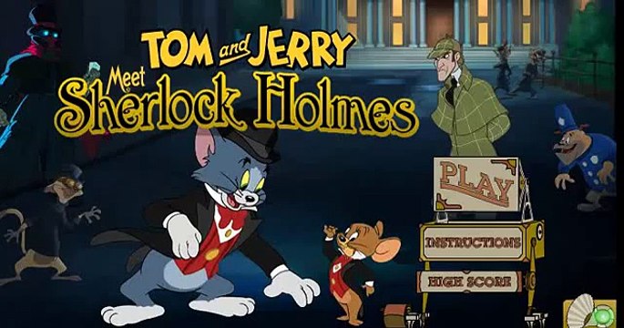 Tom And Jerry Meet Sherlock Holmes Game Cartoon Games Funny Tom And Jerry Game Best Cartoons