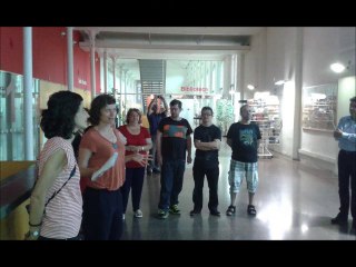 Exposició El Moll de l'os  Josep Mª Alcover guiada per tallers Bellvitge 2015