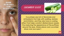 Puffy Eyes - Home Remedies Health Tone Tips Cube Films