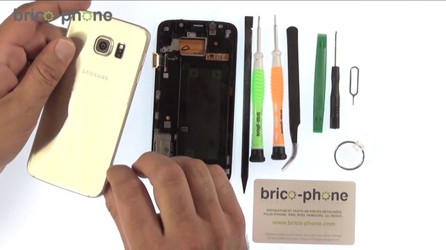 Tutoriel Galaxy S6 Edge : Remplacer la vitre cassée et l’afficheur Amoled Démonter + remonter HD