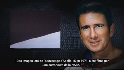 40 ans, la Nasa montre Apollo 15 étant suivie par un ovni