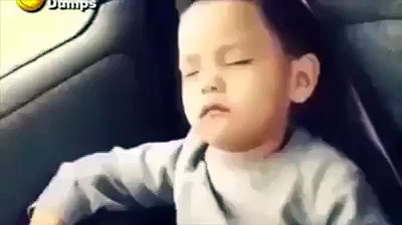 Boy dance while sleeping