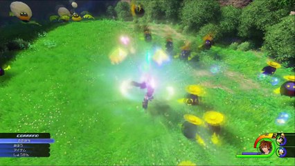 Extrait / Gameplay - Kingdom Hearts III (Gameplay dans la Prairie - E3 2015)