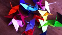 Origami: hoe maak je een kraanvogel?