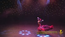 2015 World Belly Dance Festival - a very special Oriental-Flamenco dance by Chang Hsiao Min