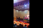 An Excellent chitrol of GIRLSby a guy during speech in university