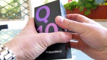 Blackberry Q10 unboxing