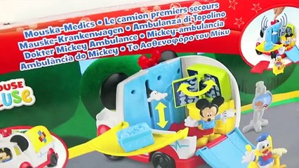Mickey Mouse Clubhouse Ambulance Doctor Playset Disney Toys Donald Duck