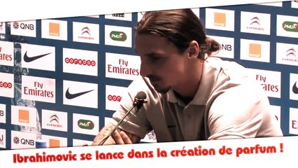 Zlatan Ibrahimovic annonce la sortie de son parfum !