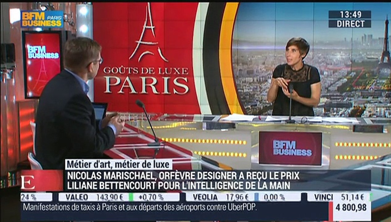 Métiers d'art, Métiers de luxe: Orfèvre, Nicolas Marischael - 16/06