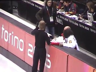 EVGENI PLUSHENKO PRACTICE 2006TORINO