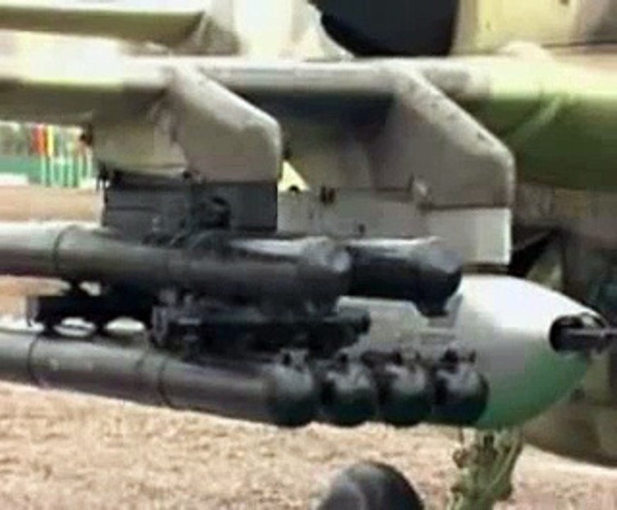 Kumov Ka-50 Black Shark / Werewolf Helicopter - Military Video