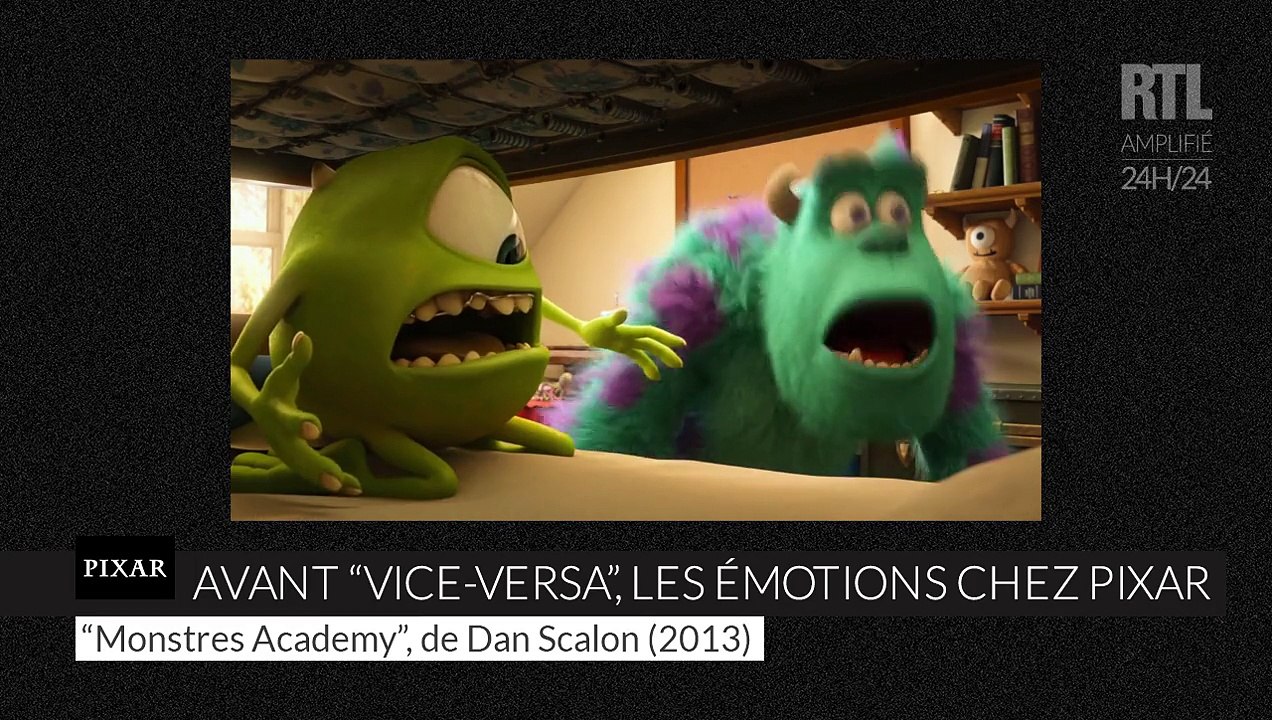 Avant "Vice-versa", les émotions dans les films de Pixar