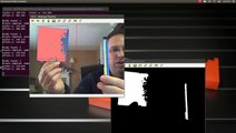 Object Tracking Based on a Color-Range using C  , OpenCV, and cvBlob
