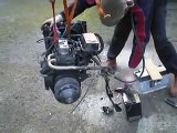 2 Cylinder Kubota Diesel Engine Liberated from a Micro car.wmv