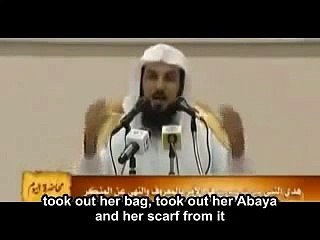 Sheikh al-Arifi Advises a Woman on a Plane...FUNNY [English subtitles]
