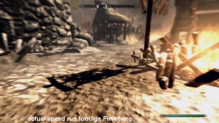 Skyrim Helgen Tower Skip Glitch.